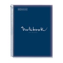 CUADERNO MR46693 NB8 A4 160 CLA 90G PP EMOTION MARINO