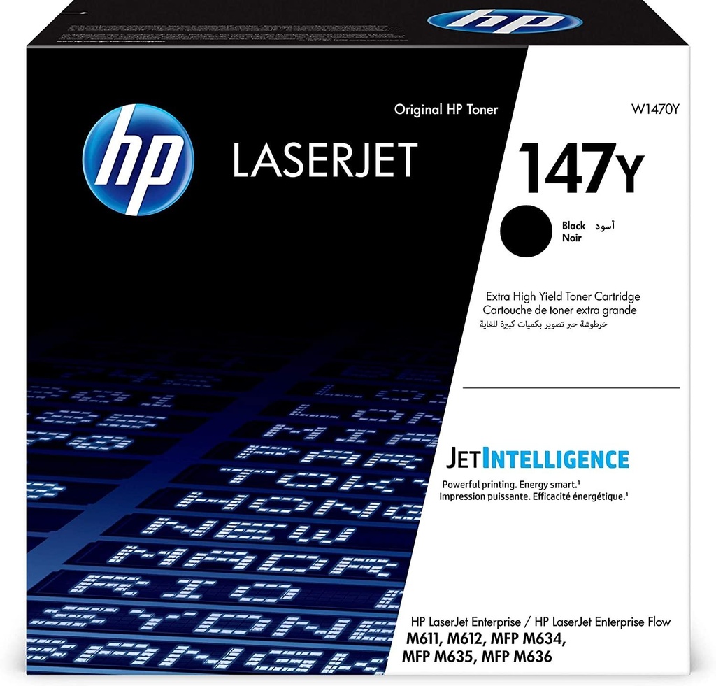 TONER W1470Y HP 147Y NEGRO 