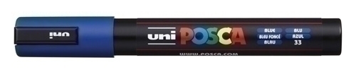 ROTULADOR UNI-BALL 264234000 POSCA NO PERM. 1,8 (PC-5M) 1,8 (PC-5M) AZUL