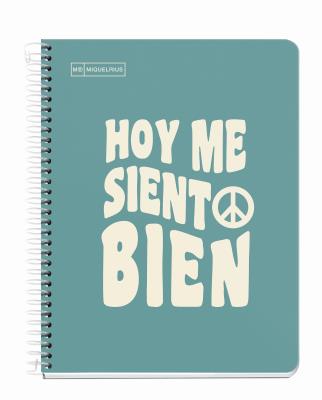 CUADERNO MR42220 NB1 A5 100 CLA 90G MESSAGES TURQUESA
