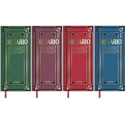 DIETARIO DOHE 11151-2026 DOS TERCIOS 14,5X31CM D/P CARTÓN GELTEX C/SURTIDOS 2026