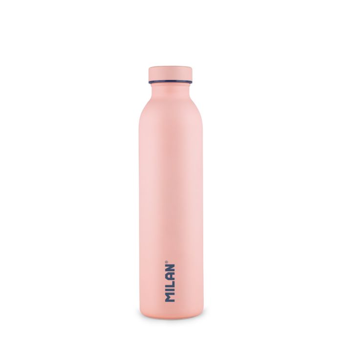 BOTELLA MILAN 643020P ACERO INOX. 591 ML ROSA