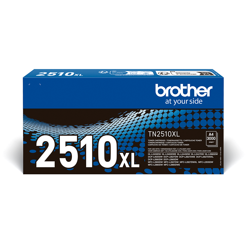 TONER BROTHER TN2510XL NEGRO HLL2400DW, HLL2445DW 3.000 PAGINAS