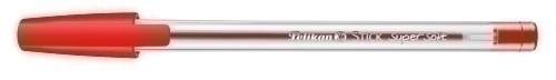 BOLIGRAFO  PELIKAN 100436017 PLK STICK SUPERSOFT ROJO 