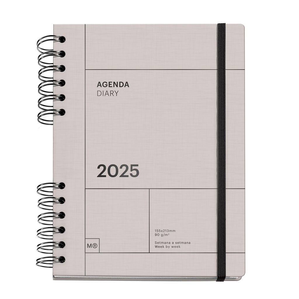 AGENDA MR34495  PLUS W-O S/V-CAT GRIS 25