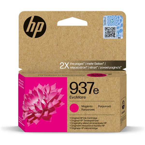 CARTUCHO HP 4S6W7NE MAGENTA 937e EVOMORE