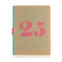 AGENDA MR34277 PLUS D/P KRAFT HOJAS BASICS 25