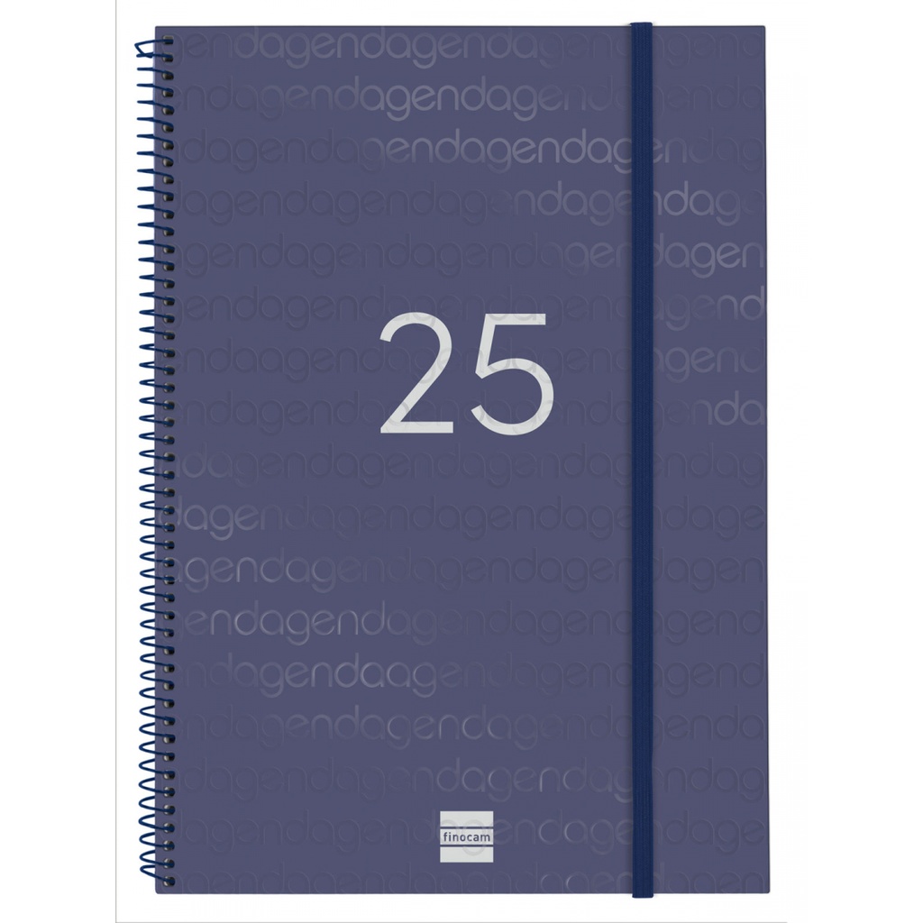 AGENDA FINOCAM 741511025 ESPIRAL YEAR E40 SVH 2025 AZUL CAT+