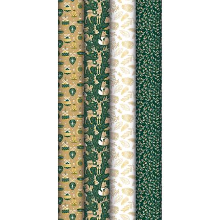 ROLLO PAPEL REGALO 223911C NAVIDAD 5MX0.70 M. NAVIDAD ESTAMPADOS