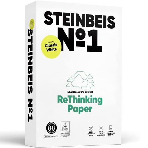 PAPEL RECICLADO STEINBEIS A4 80 GR
