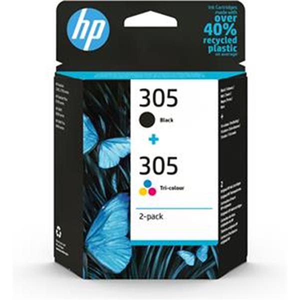CARTUCHO HP 6ZD17AE NEO/COLOR PACK 305 NEG/COLOR