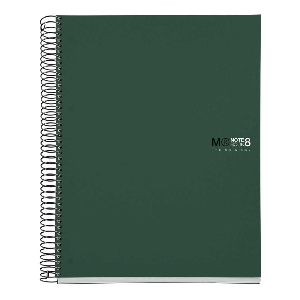 CUADERNO MR42239 NB4 A4 CUADRICULA PP VERDE