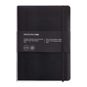 CUADERNO MR10405 FLEXIBLE PIEL 4º LISO NEGRO
