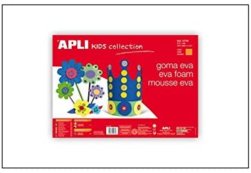 GOMA EVA APLI 12769 400x600x2MM BLANCO 5UN