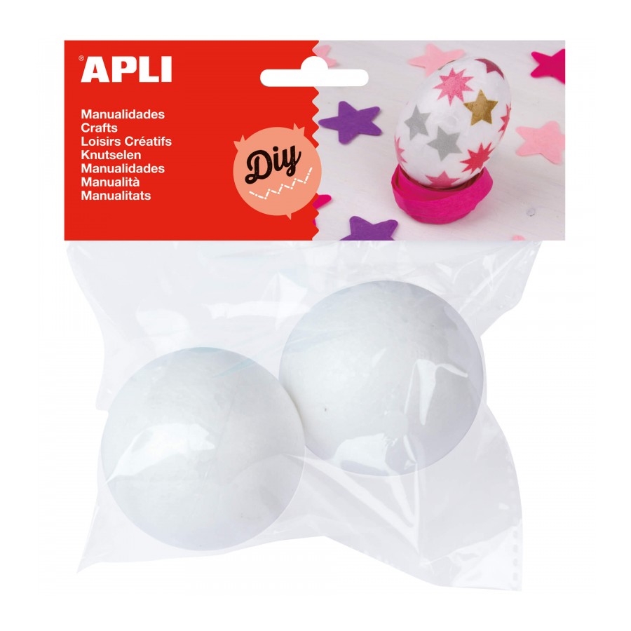 BOLAS APLI 13280 Ø60MM POREXPAN 2UN
