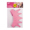 CORONA APLI 13705 GOMA EVA PURPURINA ROSA