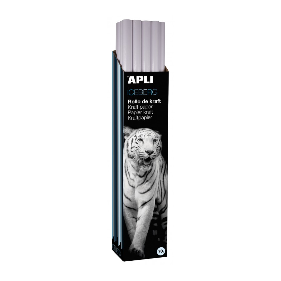 ROLLO KRAFT APLI 13142 1x5 M BLANCO 80GR