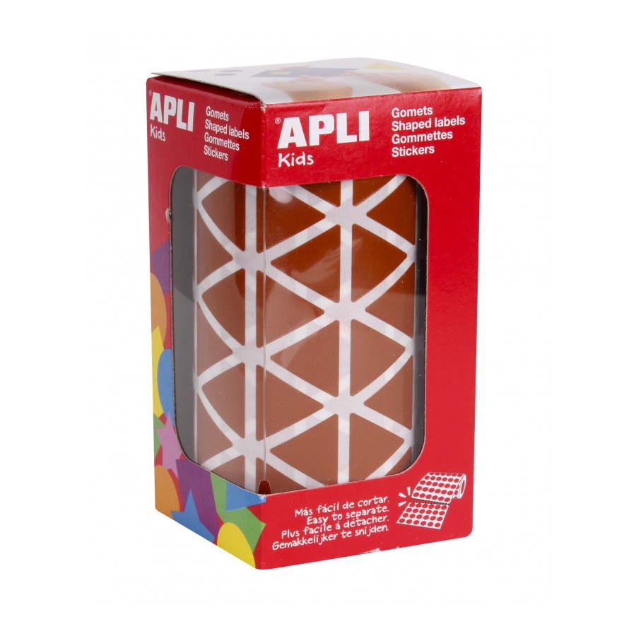 GOMETS APLI 11496 20x20x20MM TRIANG. MARRON 2832UN