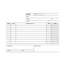 TALONARIO APLI 12687 ALBARAN 1/4 APAISADO TRIPLICADO A-121 CAST.