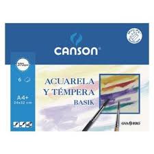 Minipack 29,7x42 6H Guarro Acuarela Basik 370g