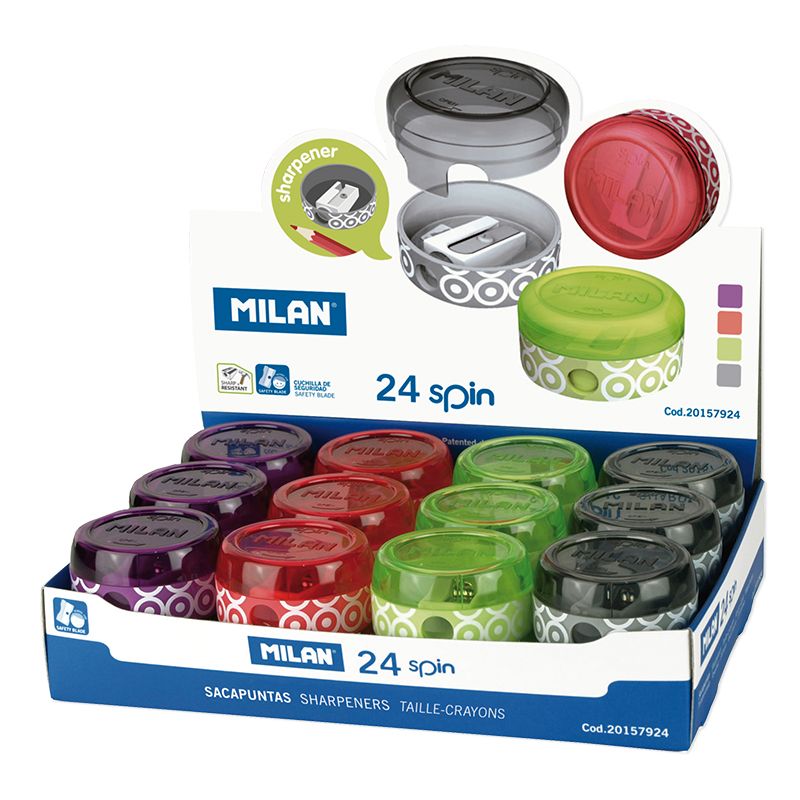 SACAPUNTAS MILAN 20157924  EXPOSITOR SPIN