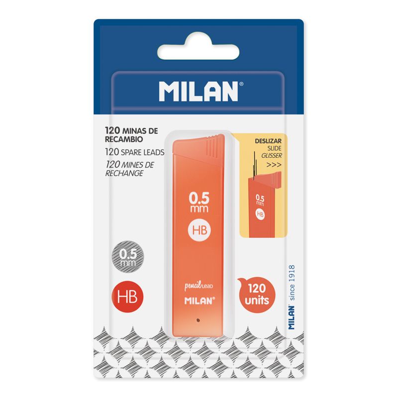 TUBO MINAS MILAN BWM10320  DE 120 MINAS DE  0,5MM HB