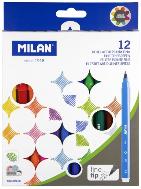 ROTULADORES MILAN 80158 BASE AGUA