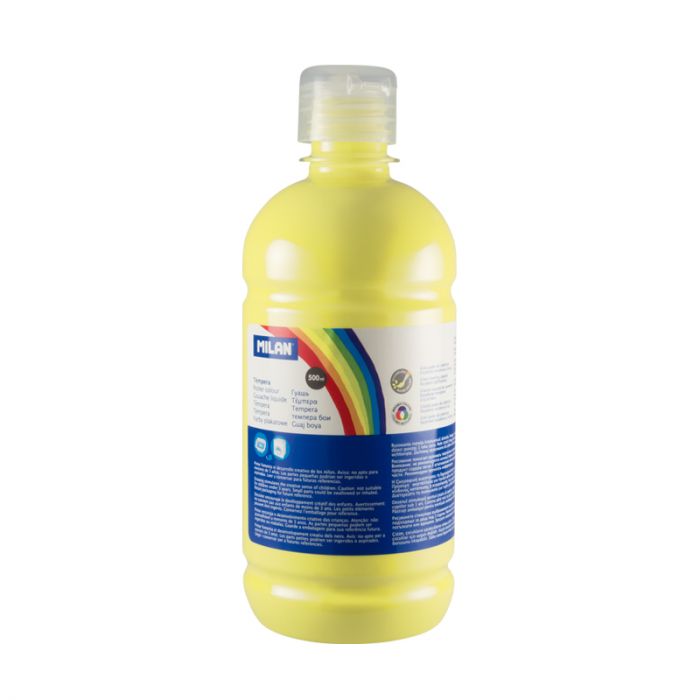 TEMPERA MILAN 03619 500ML AMARILLO LIMÓN