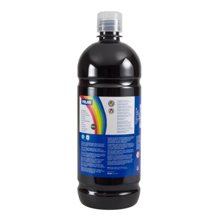 TEMPERA MILAN 03880  1000ML  NEGRO