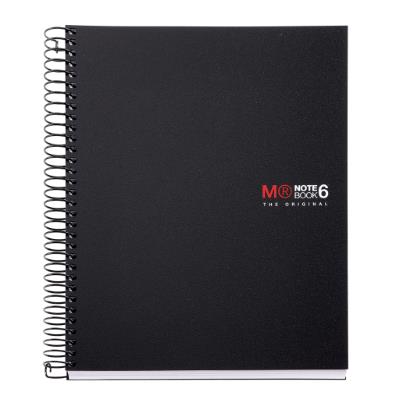CUADERNO MR NOTE BOOK 2833 NB 6   A5 150 HOR. PP NEGR  3 8422593028339
