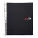 CUADERNO MR 47142 NB 4  A5 140 CLA PP BASIC NEGRO  3 8422593471425