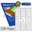 ETIQUETES MULTI 3 04720 70X16.9 MM. 100