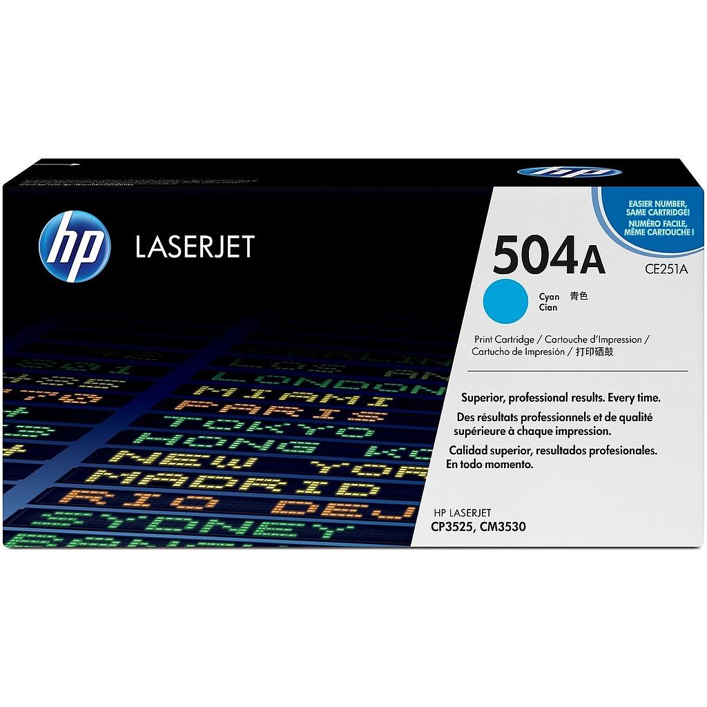 TONER HPCE251ALJ CM3530/CP3525 CIAN Nº504A  (7K)