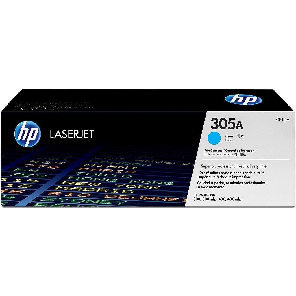 TONER HP CE411A  305A CYAN(26K) LJ PRO 400 COLOR M451DN