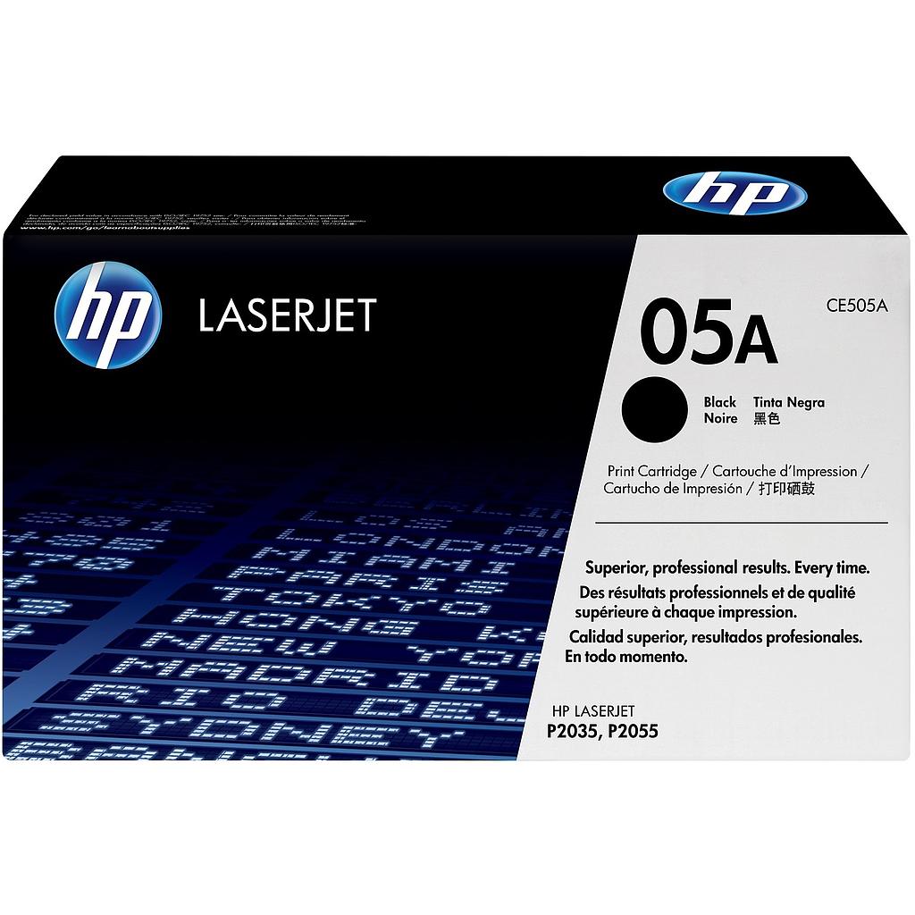 TONER HP CE505A LASER P2035/P2055 (23K) NEGRO