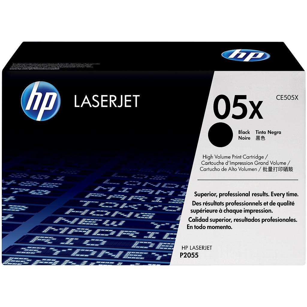TONER HP CE505X  LJ P2055  (65K) NEGRO (ÑCE505X)