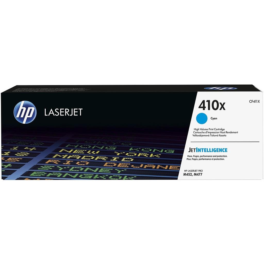 TONER HPCF411X  CYAN (5K) NR. 410X LASERJET PRO M452/M477 HC