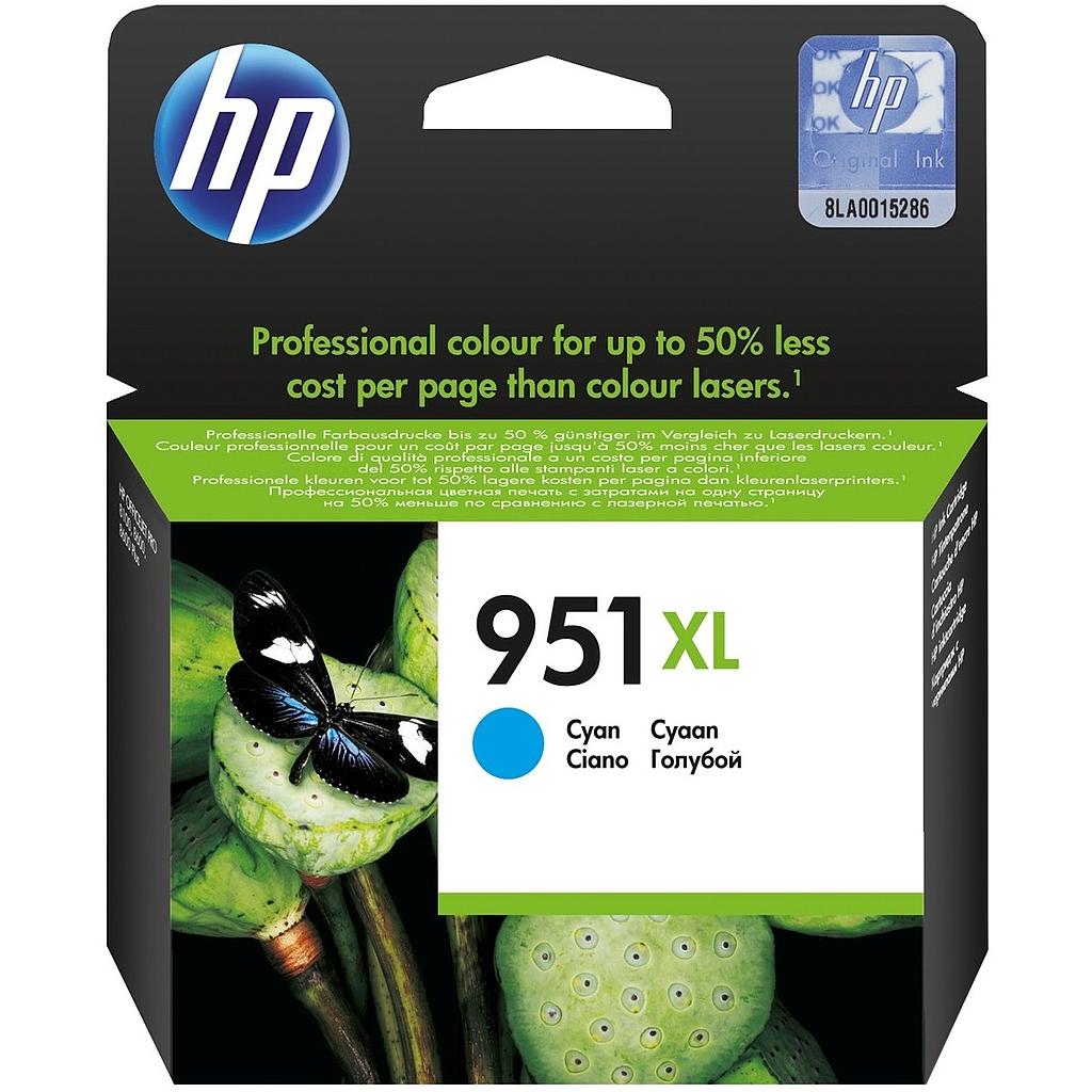 CARTUCHO HP CN046AE Nº 951XL CYAN (1500P)