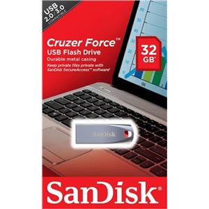 PEN DRIVER SANDISK SDCZ71-032G-B35 USB CRUZER FORCE 32GB FLASH DRIVE 2.0