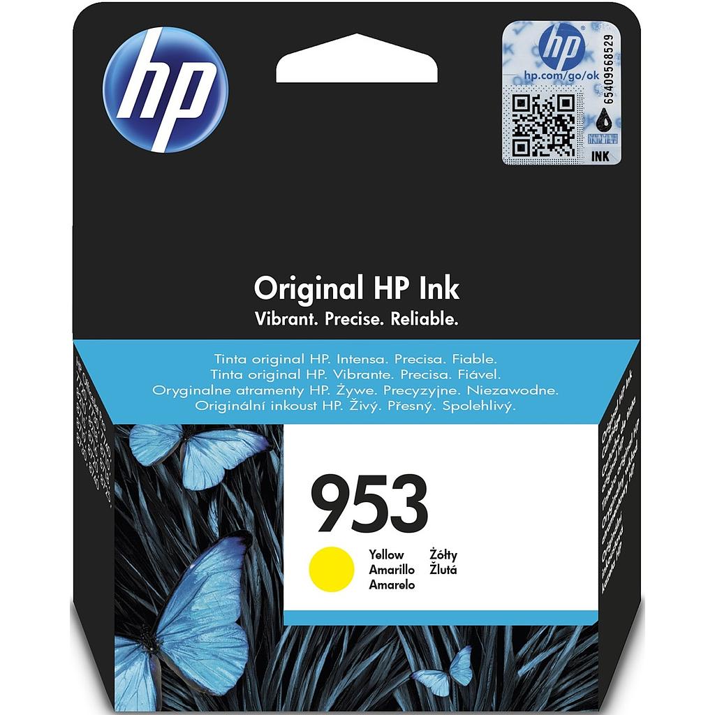 CARTUCHO HP F6U14AE  Nº 953 AMARILLO (F6U14AE) (700P)