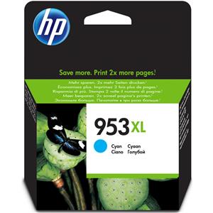 CARTUCHO HP F6U16AE#BGY  Nº 953XL CIAN 16K F6U16AE