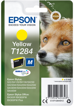 CARTUCHO EPSON T128440 AMARILLO S22/SX420 SX425W/ OFFICE BX305F (35ML)