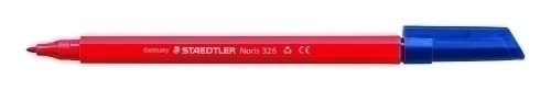ROTULADOR STAEDTLER 326-2 NORIS CLUB 326 ANTISECADO ROJO
