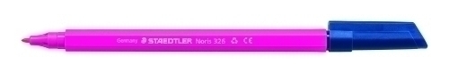 ROTULADOR STAEDTLER 326-20 NORIS CLUB 326 ANTISECADO MAGENTA