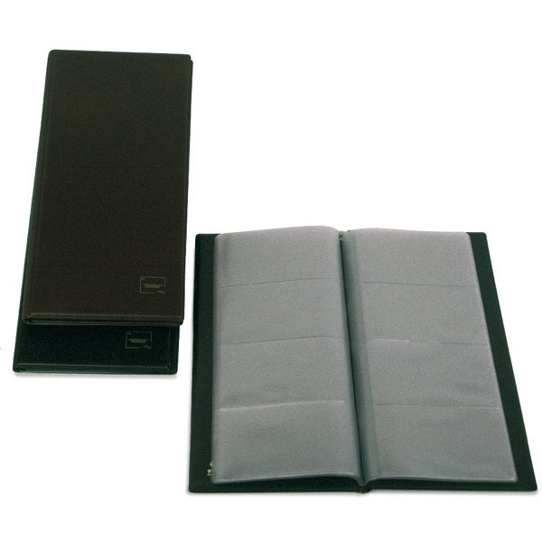 TARJETERO GRAFO 03771010   AMERICANO "BASIC" PVC NEGRO