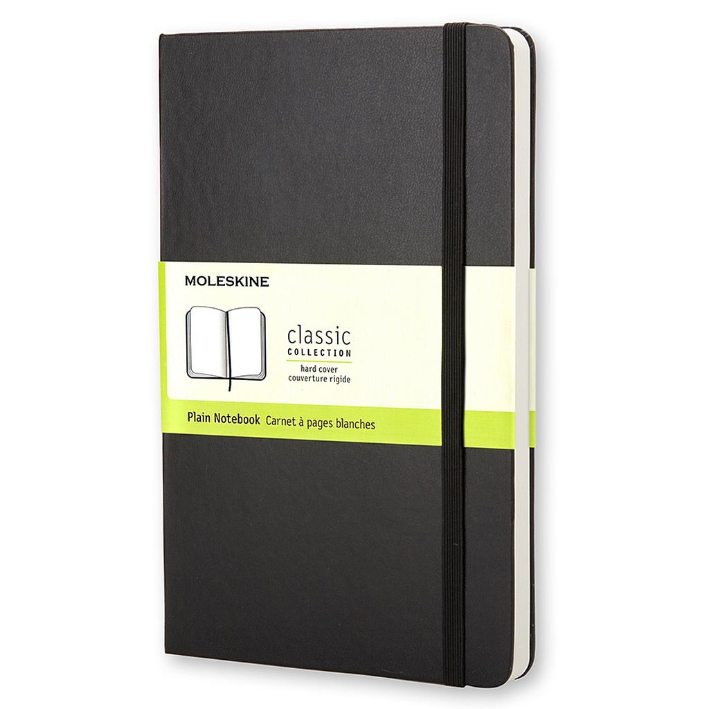 LIBRETA MOLESKINE 001503 CLASICA TAPA DURA NEGRA LARGE 13X21 CM LISA