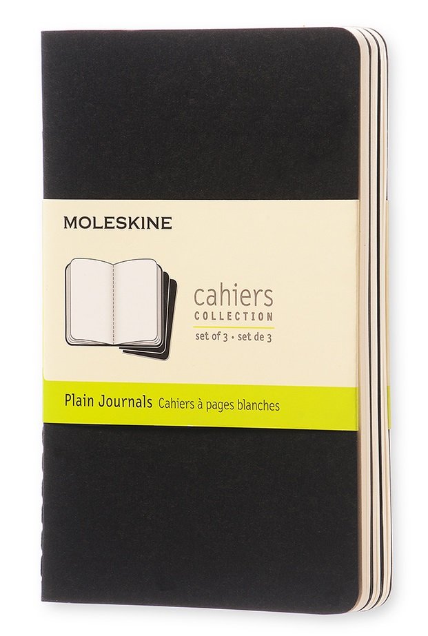 CUADERNOS MOLESKINE 0014003 3 PLAIN CAHIER JOURNALS NEGRO