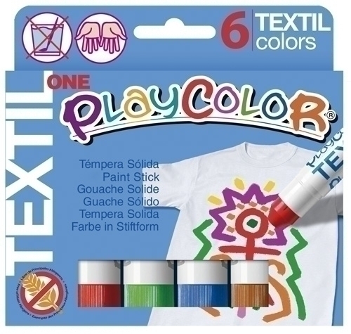 TEMPERA PLAYCOLOR 10401 TEXTIL ONE COLOR