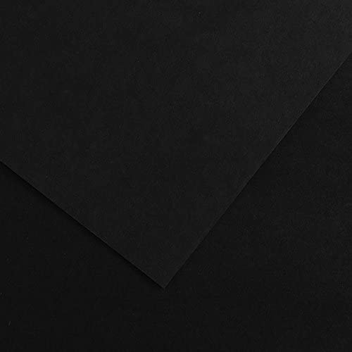 CARTULINA CANSON 200040273 50X65 GUARRO CART IRIS 185G NEGRO