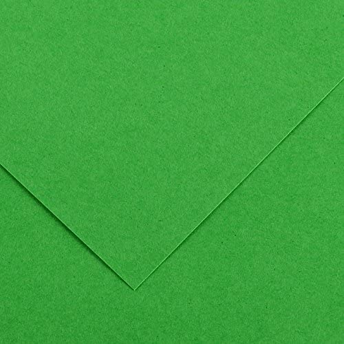 HOJA CANSON 200040266 50X65 (125) GUARRO CART IRIS 185G VERDE BILLAR